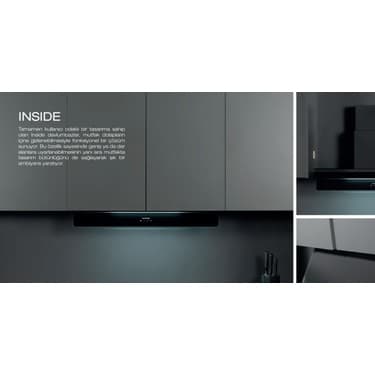 Silverline 3129.9 Insıde Pro Siyah Yerleşik Davlumbaz 2