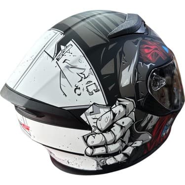 Ls5 Fullface Güneş Vizörlü Kask Matblue x Large (Xl) 2