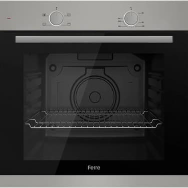 Ferre XE61MDV - SS205 - D086 4 Prog. Mekanik Statik Xl 78 Litre Ankastre Set - Inox/siyah 2