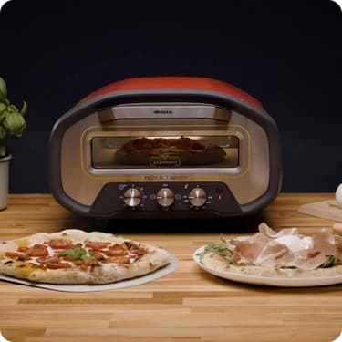Ariete 3901 Da Gennaro Pizza Fırını | 2200W, 430°C, 2 Dakikada Pişirme, Şamot Taşlı Elektrikli Pizza Fırını – Kırmızı 4