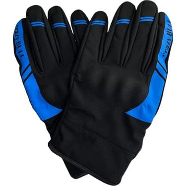 Motokit / Crayzbull Eagle Mavi Su ve Rüzgar Geçirmez Kışlık Erkek Motosiklet Eldiveni 2XL 4