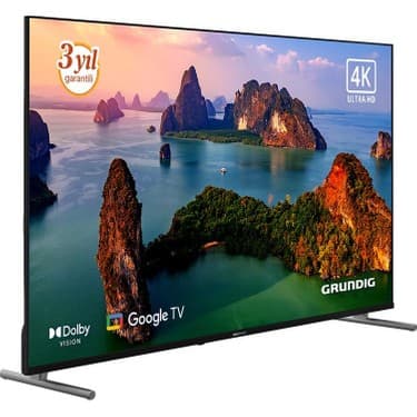 Grundig 65GKU750 65'' 164 Ekran Uydu Alıcı 4K Ultra HD Smart Google TV 2