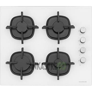 Silverline Beyaz Cam Ankastre Set 5 Yıl Garanti (3457 Soho 60+CS5343W01+BO6502W02) 3