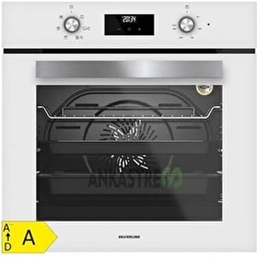 Silverline Beyaz Cam Ankastre Set 5 Yıl Garanti (3457 Soho 60+CS5343W01+BO6502W02) 4