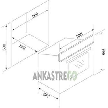 Silverline Beyaz Cam Ankastre Set 5 Yıl Garanti (3457 Soho 60+CS5343W01+BO6502W02) 5