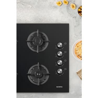 Kumtel Plus Siyah Cam Ankastre Ocak Ko-40 Tahdf 5