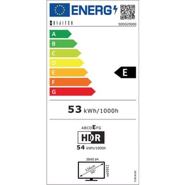 Dijitsu 50 DG 29000 50" 126 Ekran Uydu Alıcılı 4K Ultra HD DLED Google TV 4