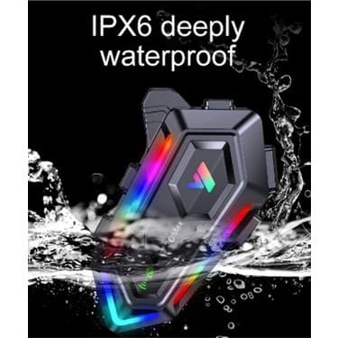 MiraLive Y20 Max Motosiklet Bluetooth 5.3 Kask Intercom 2 Kişi 300 Metre Eşleşme Özellikli 4