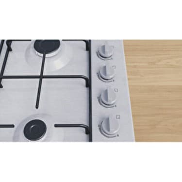 Bosch PBP6C5K80O Paslanmaz Çelik Gazlı Ocak Düğmeden Ateşleme 7500 W Güç 5