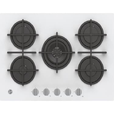 Hoover 3'lü Ankastre Set 5 Gözlü 75 cm Gaz Ocaklı - Beyaz (HO3158W FIRIN/HVG74WK3W OCAK/HDG6C1GWTK Davlumbaz) 3