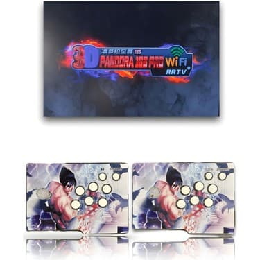 İdragon Idragon 3D Small - Klasik Oyun Konsolu Hd Arcade Station - Pandora Box - Tv Bağlantılı - Retro Atari 5