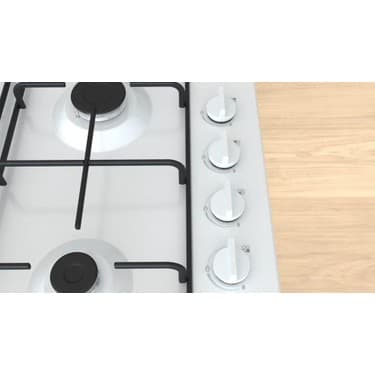 Siemens EB0C2PK80O Ocak Gazlı Set Üstü Beyaz 2