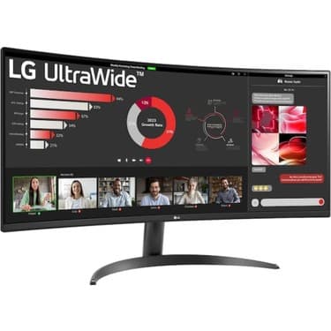 LG 34'' Ultrawide 34WR50QK-B 100Hz 5ms Va Qhd (3440X1440) Curved Monitör 2