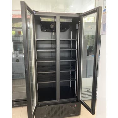 Marketcooler 900D2K Dikey 2 Kapılı Premium Siyah Şişe Soğutucu 6