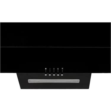 Lidyahan Store Mod F17 Siyah 60cm Cam Yüzeyli Davlumbaz 4