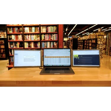 Trimonitör TRİMONİTÖR - 16” Taşınabilir İkili Monitör (Sabit Panel) 6