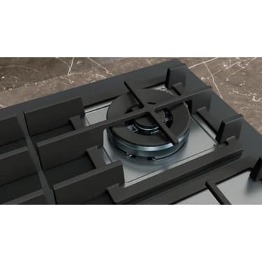 Siemens EP6A8HI40 Ocak Ankastre Gazlı Sert Cam Antrasit Gri 5
