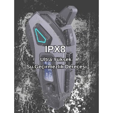 Howear K10 Dvr Kameralı Intercom Bluetooth Motosiklet Kask Kulaklığı Kameralı Intercom Kulaklık 3