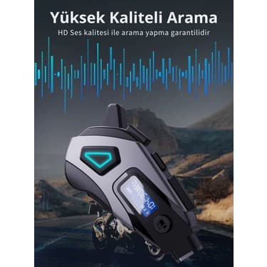 Howear K10 Dvr Kameralı Intercom Bluetooth Motosiklet Kask Kulaklığı Kameralı Intercom Kulaklık 5