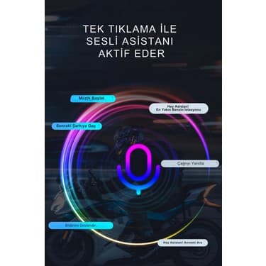 Howear Y12 Pro Intercom Bluetooth Motosiklet Kask Kulaklığı 4