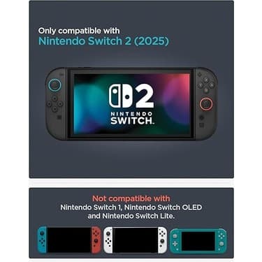 FourForce Nintendo Switch 2 Kılıf Rugged Armor Matte Black - ACS09075 2