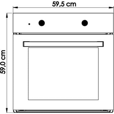 Luxell Fırın B66-SF3 Ddt 2