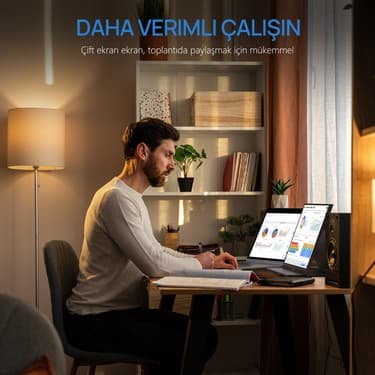 Arzopa Z3FC 16.1 Inç 180Hz 9ms 2k Qhd IPS Taşınabilir Monitör 2