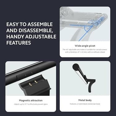 Mi LED Bilgisayar Monitörü Işık Çubuğu Siyah - Ekran Yansıtıcı Işık 2