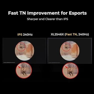 Pearl Shop Zowie XL2546X+ 24.1'' Fhd, 280Hz, Dyac+ Teknolojisi, Fast Tn Panel, 3x HDMI + Displayport, S-Switch, Pivot, Gecikmesiz Rekabetçi Oyun Performansı, E-Spor Monitörü 4