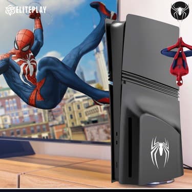 Cosmostech Ps5 Pro Faceplate Kapak Seti – Disc CD & Digital Edition Uyumlu Ön/arka Kasa Değişim Cover Case Spider 6