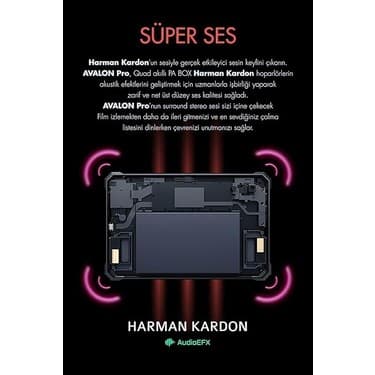 Avalon 256 GB Hafıza 8 GB Ram 10.36 Inc 2.4k 22.000 Mah Pil Harman Kardon Profesyonel Oyuncu Tableti 4