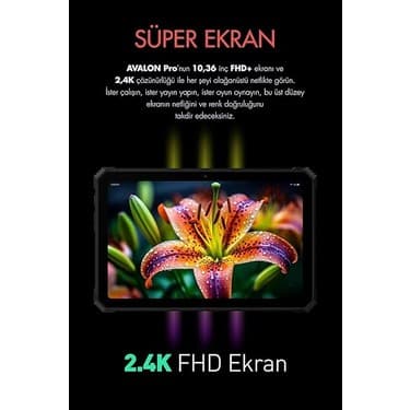 Avalon 256 GB Hafıza 8 GB Ram 10.36 Inc 2.4k 22.000 Mah Pil Harman Kardon Profesyonel Oyuncu Tableti 5