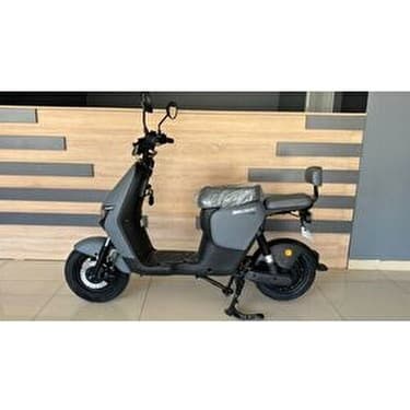 Motolüx Gogo 2 Elektrikli Motosiklet 48V 20Ah Batarya 219 kg Taşıma Kapasitesi Gri Renk 5