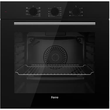 Ferre Flowart Kappa Silenart Ultra Sessiz Siyah Ankastre Set ( D077-SA + QBL62CS + MS261 ) 4