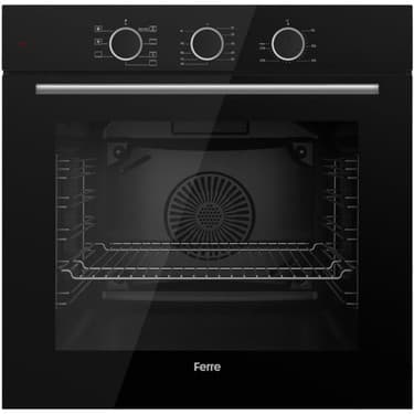 Ferre Fryart&flowart Quantum Sessiz Davlumbaz Elektrikli Siyah Ank. Set (D063-SA + MS261 + QXE62CS) 3