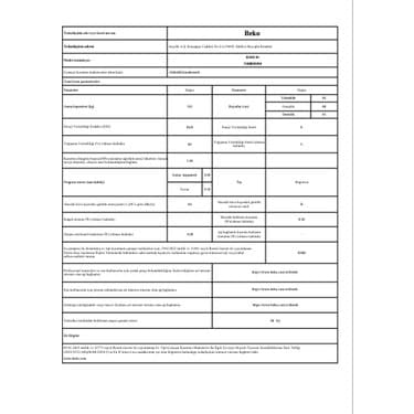 Beko 2'li Avantajlı Set Kurutma ve Bulaşık Makinesi (Kmx 91 9 kg - Bm 4144 4 Prog) 3