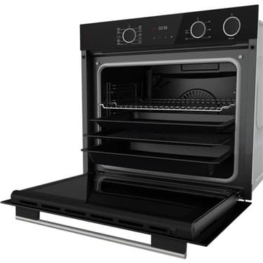 Ferre Fryart & Buharlı Elio Sessiz Davlumbaz Elektrikli Siyah Ank. Set ( D077-SA + MS261 + XE64CS ) 6