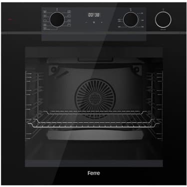 Ferre Fryart&buharlı Bodiy Sessiz Davlumbaz Elektrikli Siyah Ank. Set (D080-SA + MS261 + QEP64CS) 4