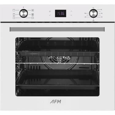 Ferre ve Afm Tech Marka/ Beyaz Vitroseramik Elektrikli Ankastre Set ( D087 + V6-04 + FM7701 ) 3