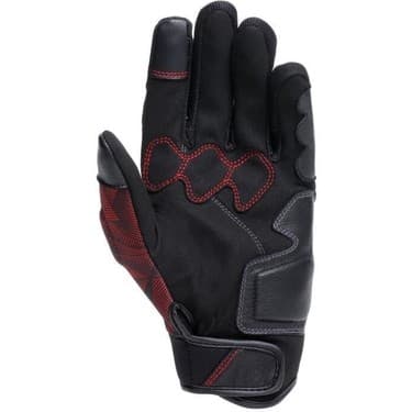 Dainese Ermex Black Red Lava Tekstil Korumalı Motosiklet Eldiven 2