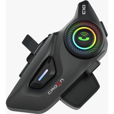 Crown Micro Crown Mıcro C10 Motorsiklet Kask Bluetooth Interkom Seti 2