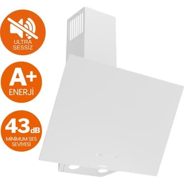 Ferre Silenart Vitta Ultra Sessiz Beyaz Ankastre Set ( D078 -Sa + ED076-WFA -Wok + QBL62CB ) 2