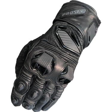 Motoanl Motosiklet Eldiveni Racing Full Koruma Leather Motorcu Eldiven Siyah 2