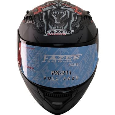 Motoanl Motosiklet Kask Ece 22.R06 Double Vizörlü Full Face Spoiler Motor Kaskı Beast Black 3