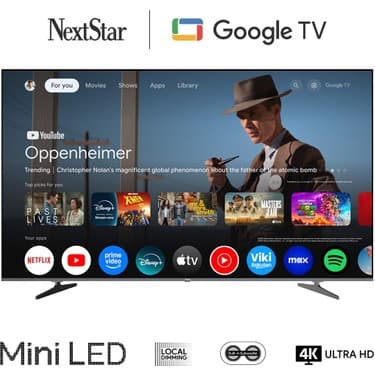 Nextstar YE-75IDWG11 75'' 190 Ekran Uydu Alıcılı 4K Ultra HD Google MiniLED TV 4