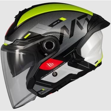 MT Cosmo Sv Silence B3 Parlak Açık Kask 2