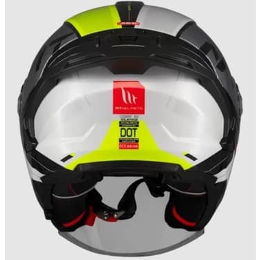 MT Cosmo Sv Silence B3 Parlak Açık Kask 4