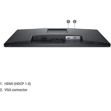 Dell SE2425H 23.8" 5ms Full HD (1920x1080) LED Monitör - HDMI & VGA 4