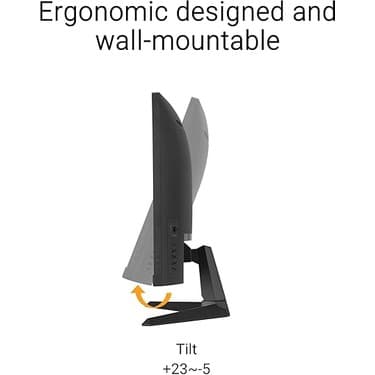 Yenibağ Tuf Gaming VG27VQ3B 27 Kavisli Fast Va Freesync 1920X1080 1ms 180HZ Dp HDMI mm Vesa 3 Yıl Elmb Sync, 90% Dcı-P3 Monitör 5