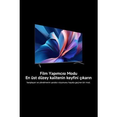 Xiaomi A Pro 55 2026 4K Ultra HD Google Smart Uydu Alıcılı QLED TV – Siyah, 139 Ekran, 60 Hz Yenileme, Android OS 5